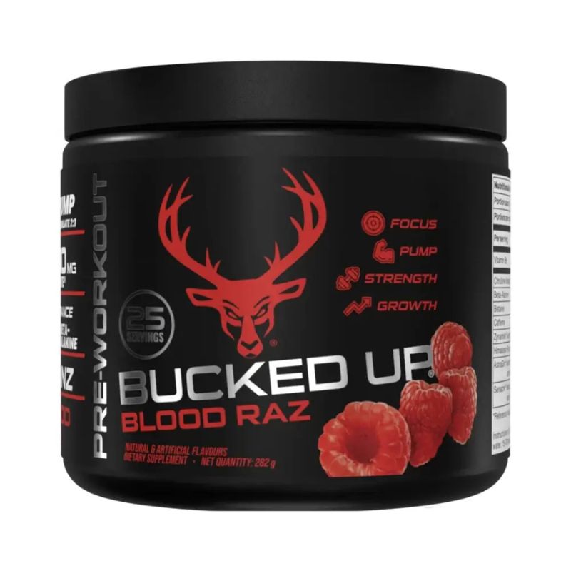 Bucked Up Pre-Workout Blood Raz