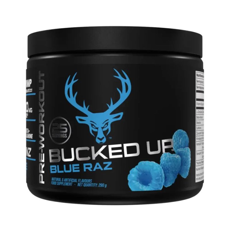 Bucked Up Pre-Workout Blue Raz