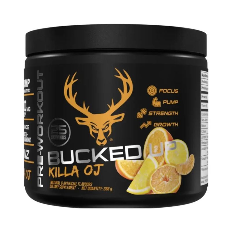 Bucked Up Pre-Workout Killa OJ