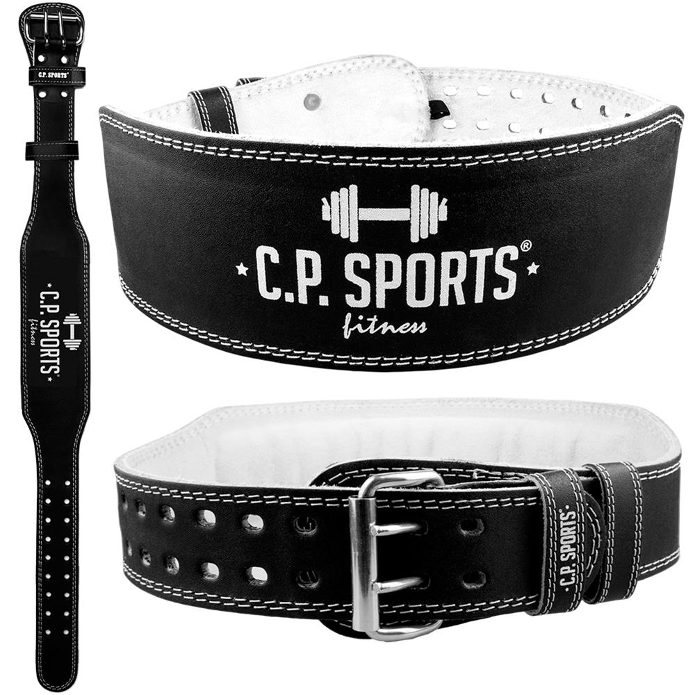 C.P. Sports Gewichthebergürtel Leder Schwarz XS