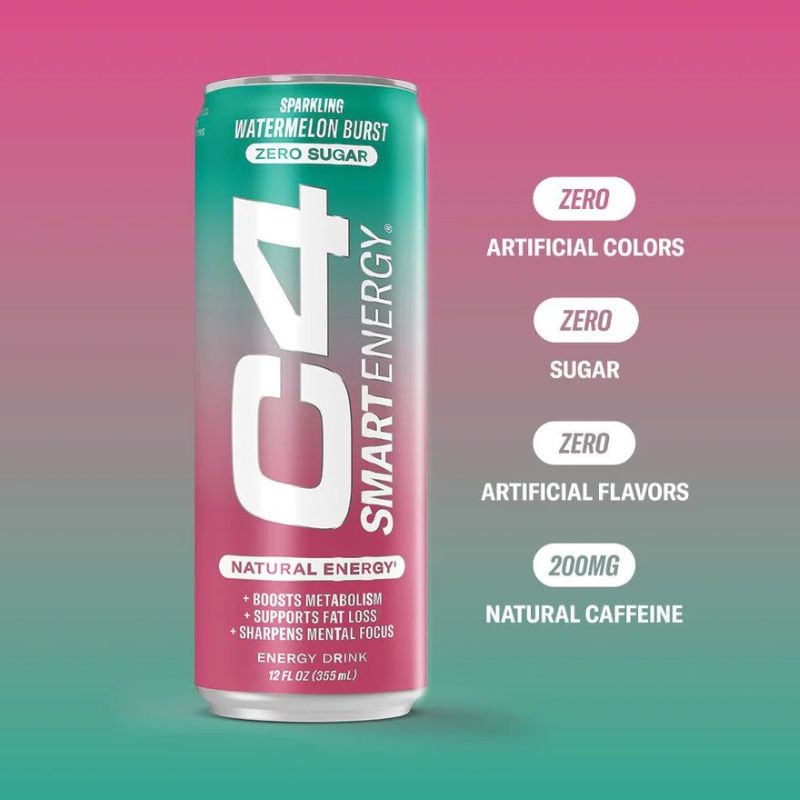 Cellucor C4 Smart Energy - 330ml Watermelon Burst