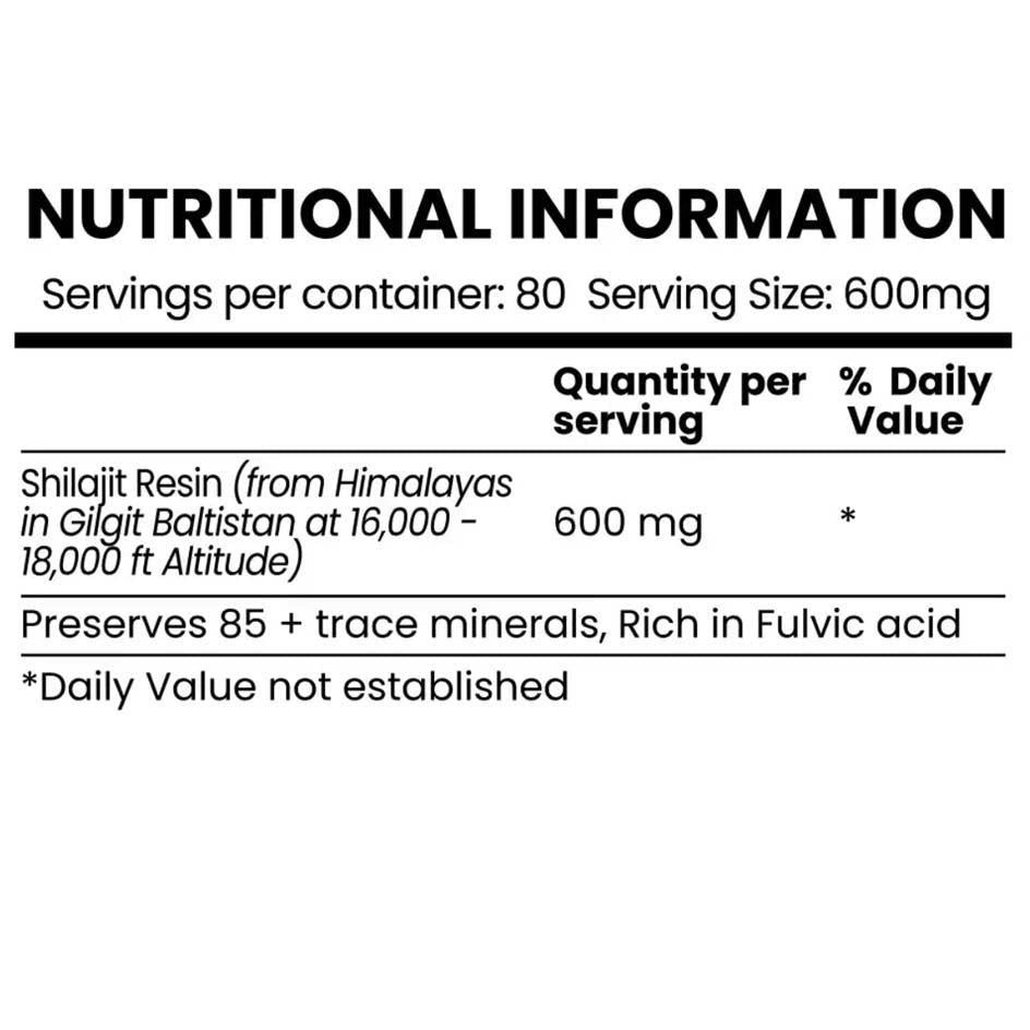 Chaos Crew Shilajit 50g