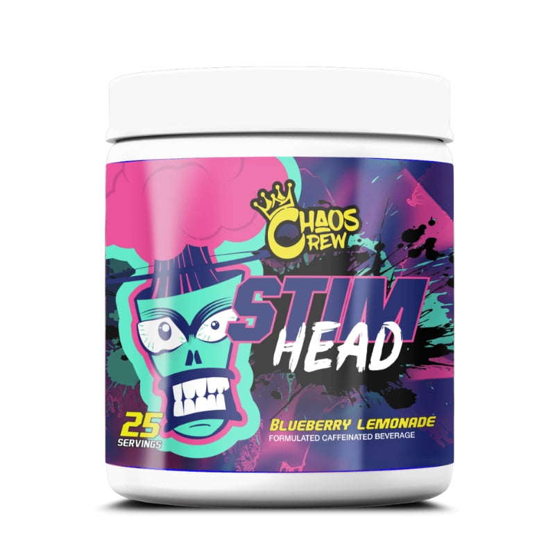 Chaos Crew Stim Head Booster Blueberry Lemonade