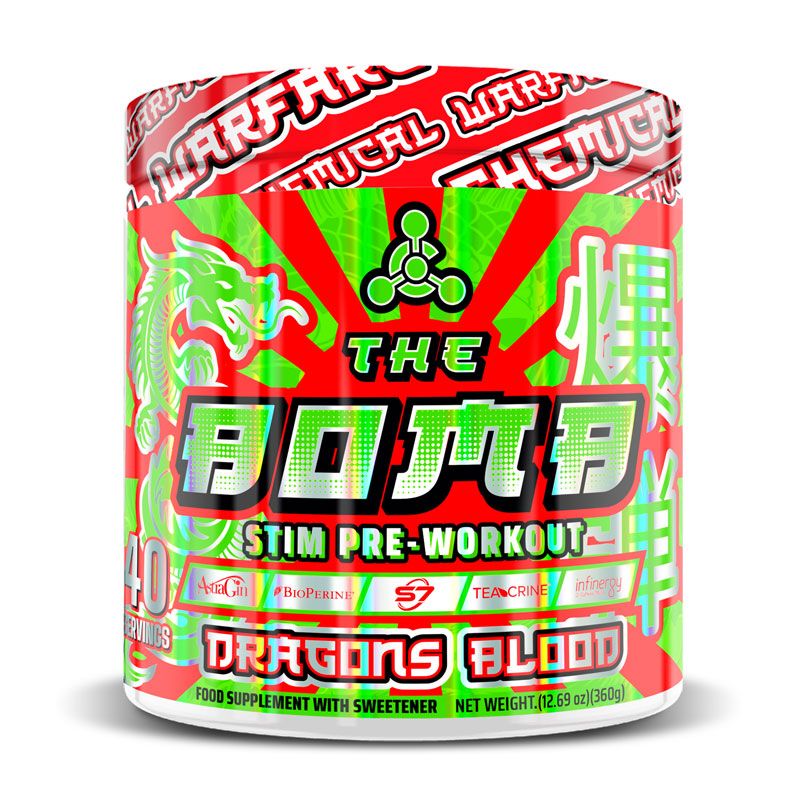 Chemical Warfare The Bomb Pre-Workout, 360 g Dragons Blood