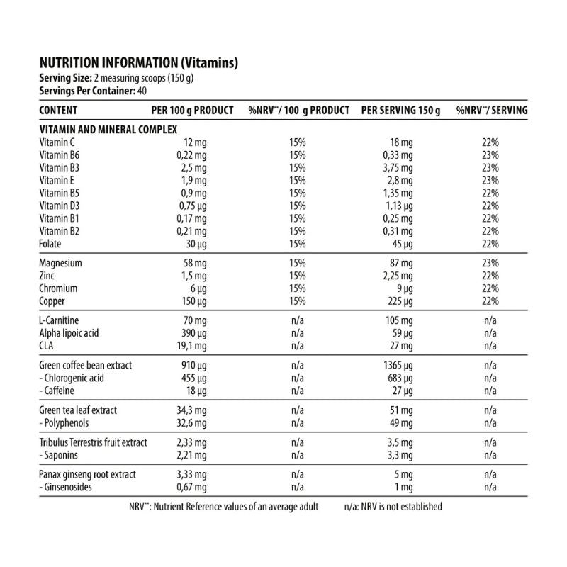 DY Nutrition Metabolic Mass Gainer 6000