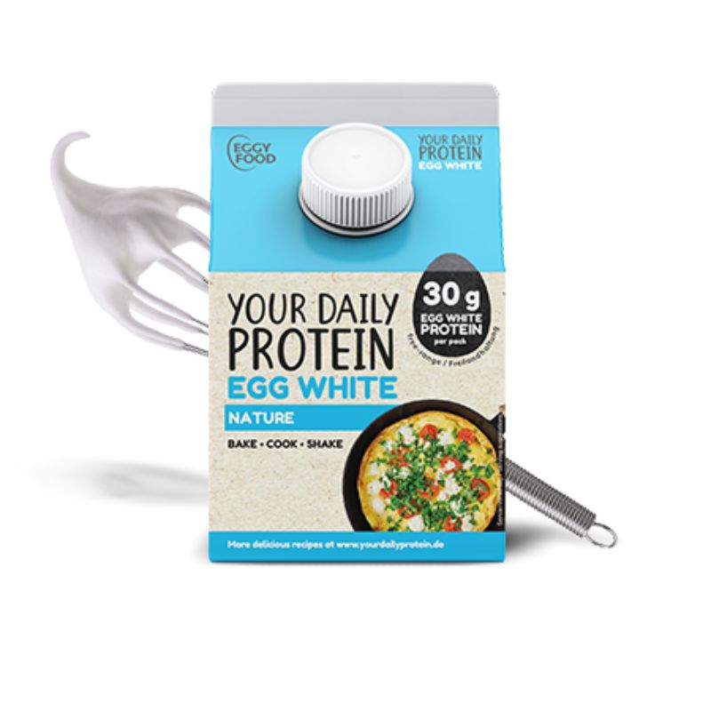 Eggy Food Your Daily Protein 6 x 300 ML BOX Egg White Nature