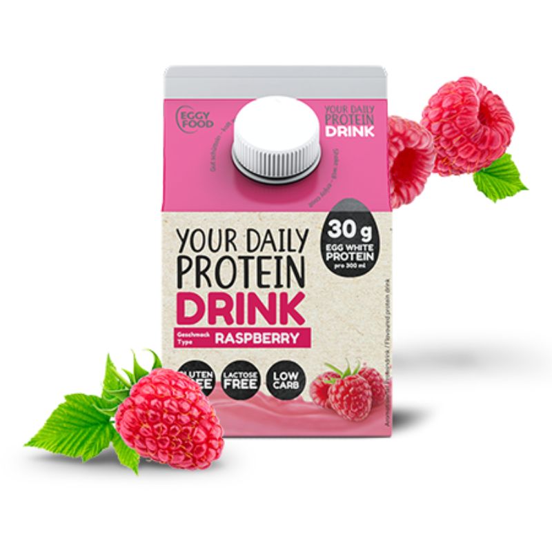 Eggy Food Your Daily Protein 6 x 300 ML BOX Raspberry