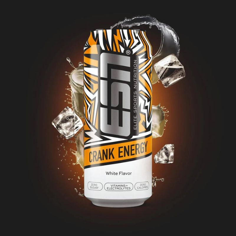 ESN Crank Energy 500ml Dose White Flavor