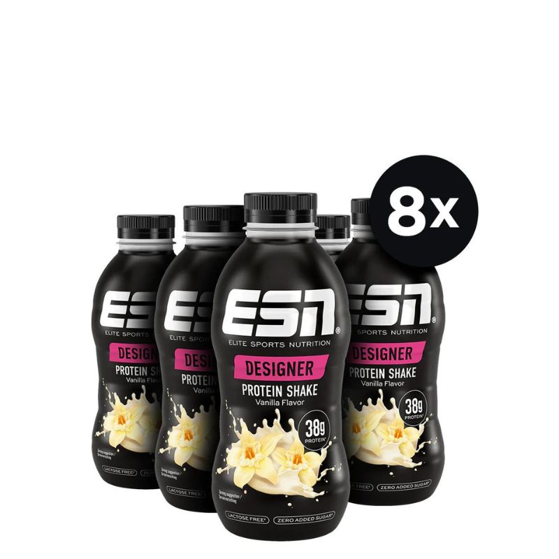 ESN Designer Protein Shake 8 x 330ml Tray Vanilla