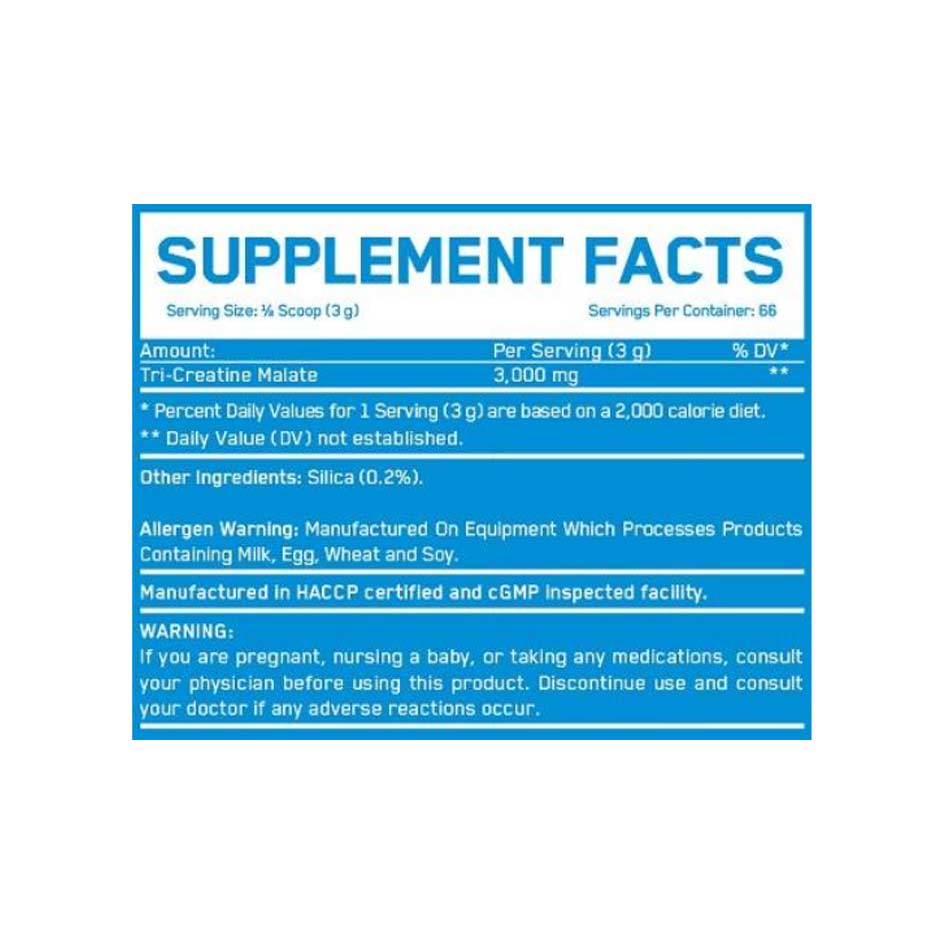 Everbuild Nutrition Tri-Creatine Malate 200g (MHD-Ausverkauf)