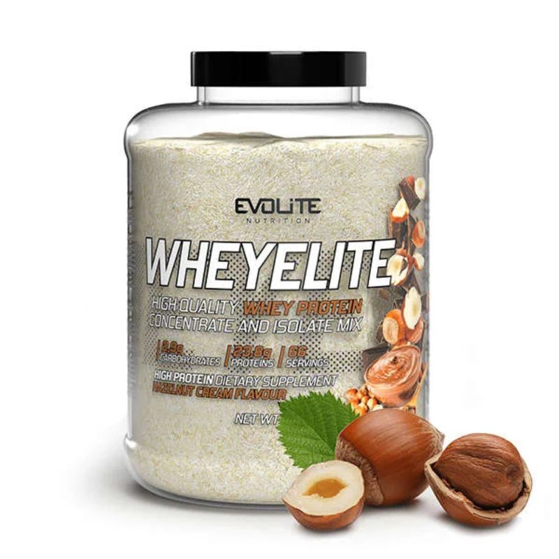 Evolite Whey Elite (WPC + WPI) 2000g Hazelnut Cream