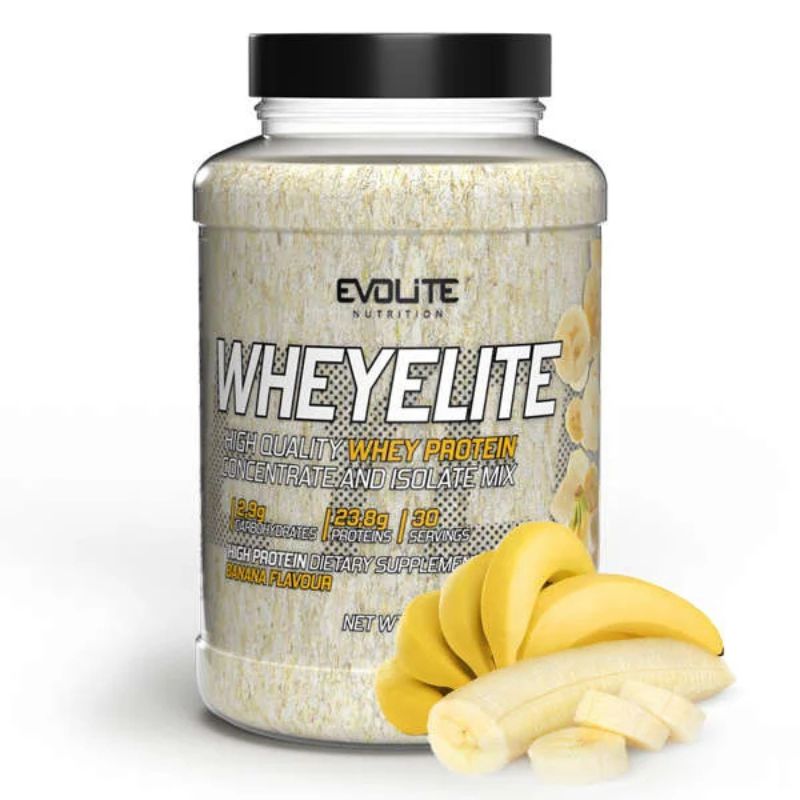Evolite Whey Elite (WPC + WPI) 900g Banana