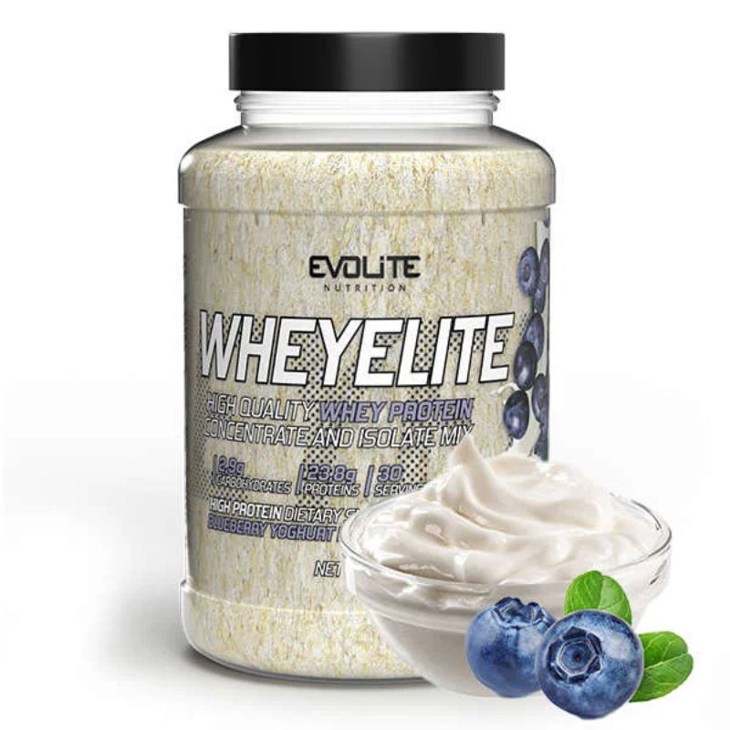 Evolite Whey Elite (WPC + WPI) 900g Blueberry Yoghurt