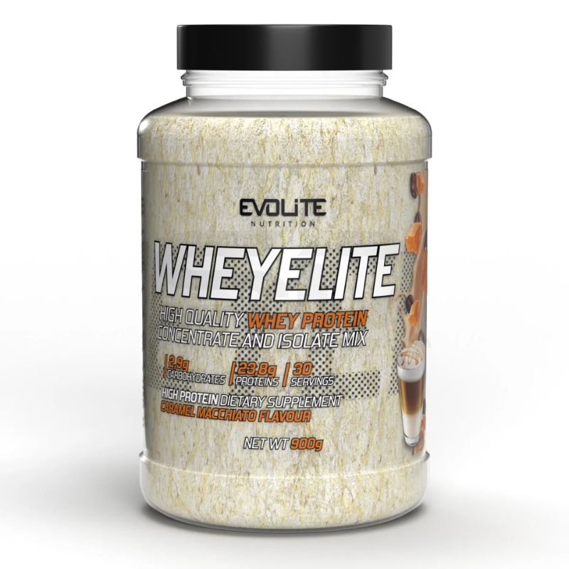 Evolite Whey Elite (WPC + WPI) 900g Caramel Macchiato