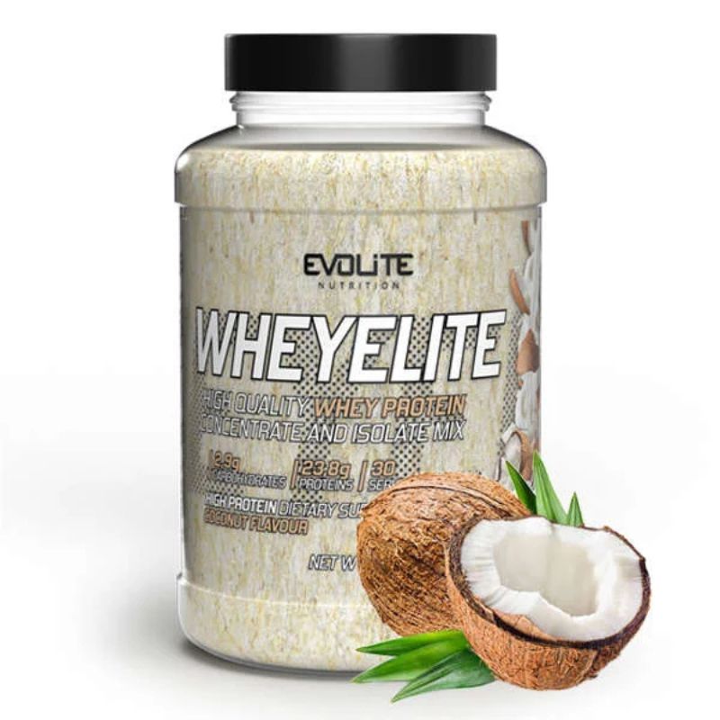 Evolite Whey Elite (WPC + WPI) 900g Coconut Praline
