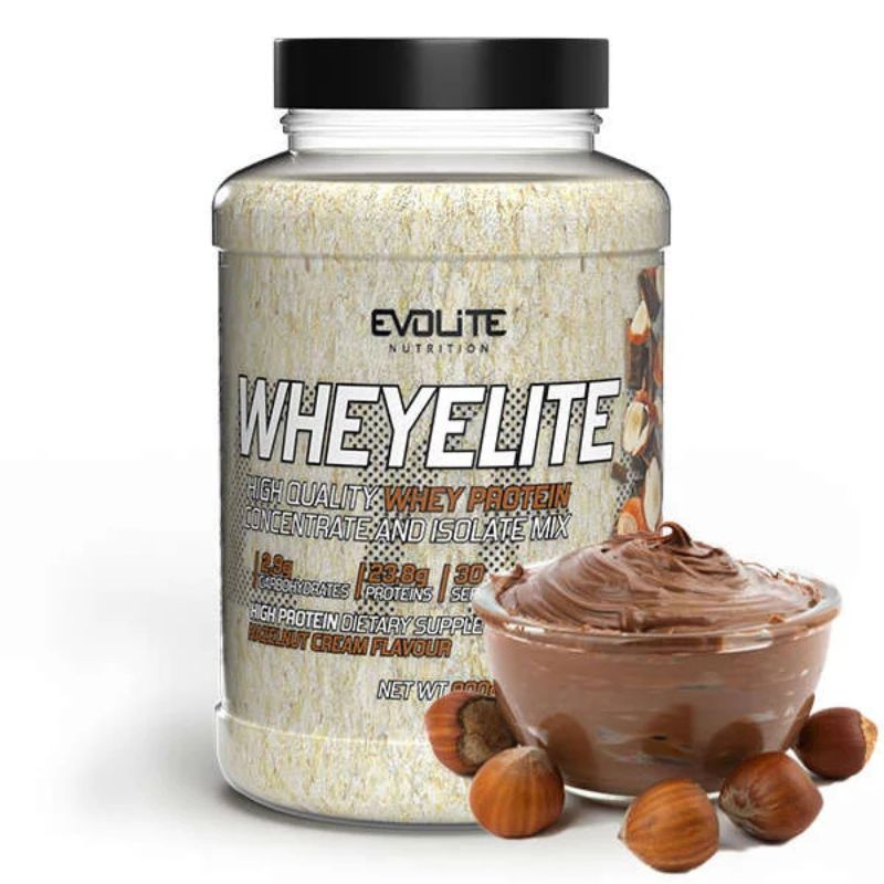 Evolite Whey Elite (WPC + WPI) 900g Hazelnut Cream