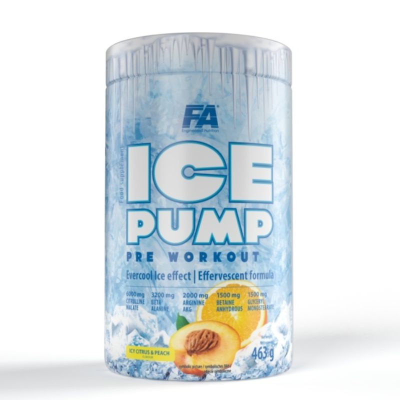 FA ICE Pump Pre-Workout Citrus & Peach