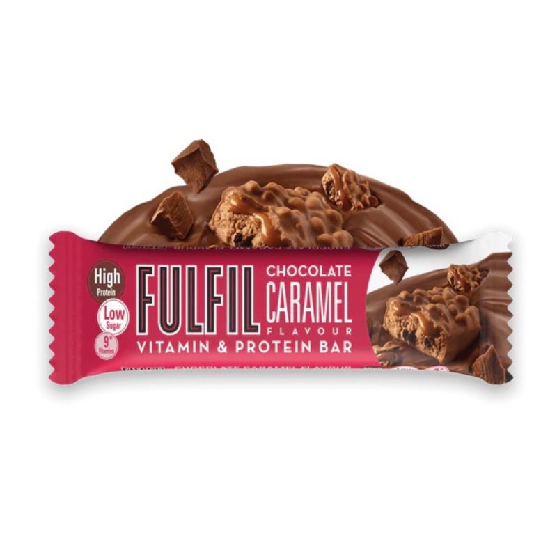 Fulfil Vitamin und Proteinriegel 55g Riegel Chocolate Caramel