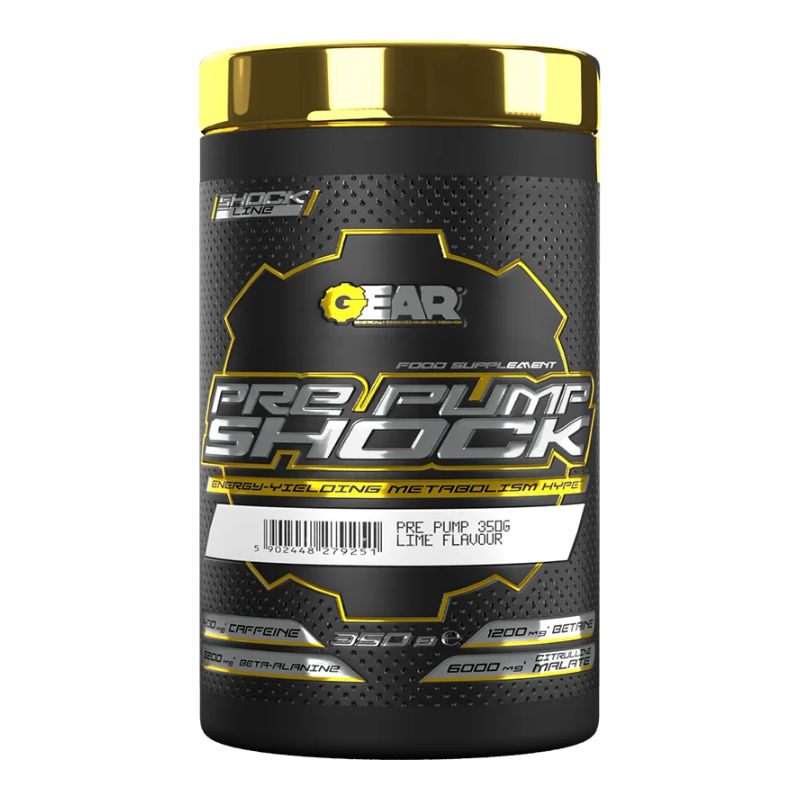Gear® Pre Pump Shock Pre-Workout Booster