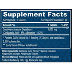 Haya Labs Cordyceps 500mg / 60 vcaps