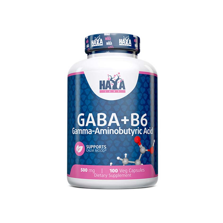 HAYA LABS Gaba+B6 - 100 vcaps