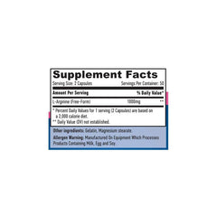 Haya Labs L-Arginine 500mg - 100 caps – Bild 2