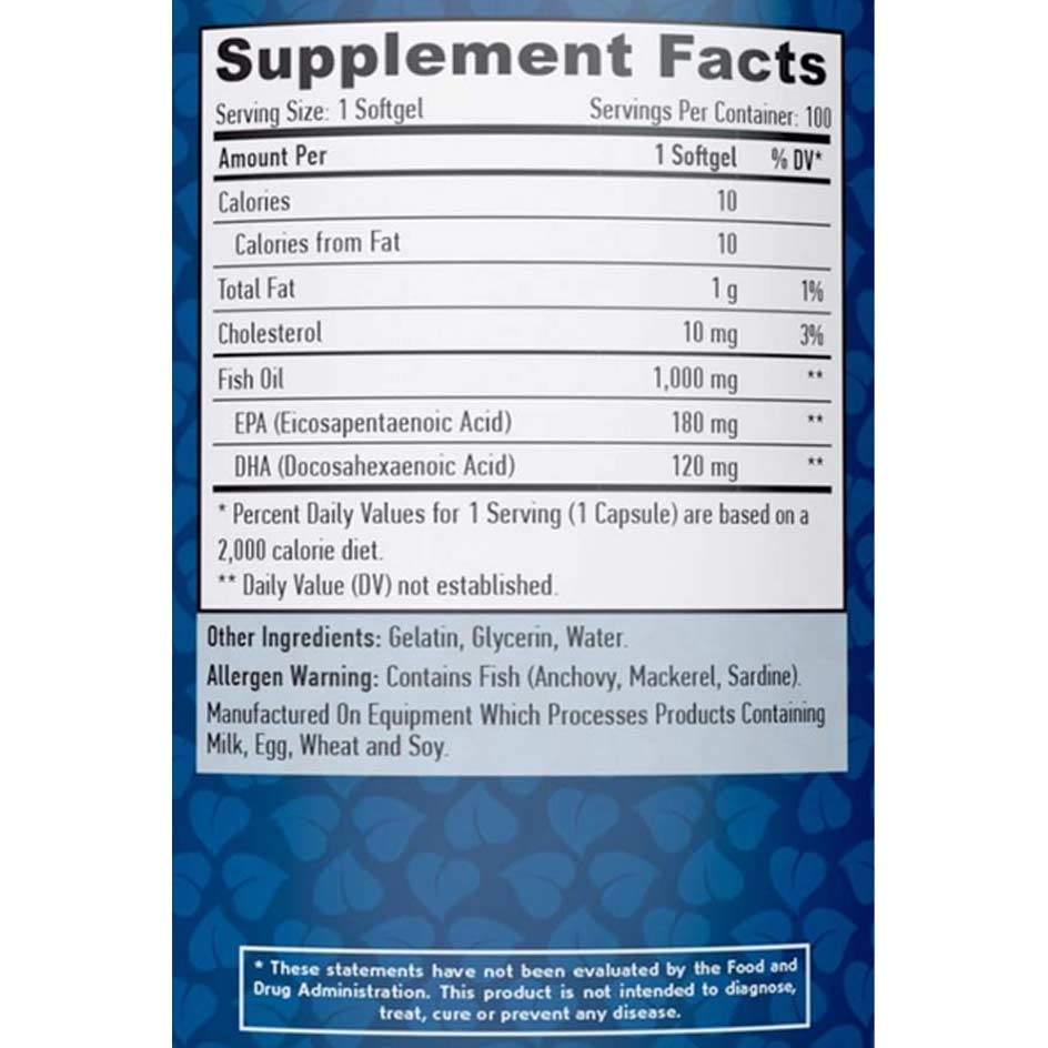HAYA LABS Omega 3 1000mg