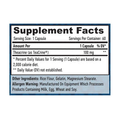 Haya Labs Teacrine 60 caps – Bild 2