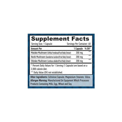 Haya Labs Triple Mushroom Complex 60 vcaps – Bild 2