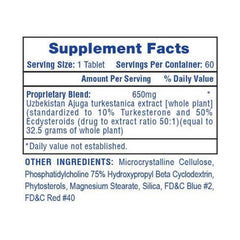 Hi-Tech Pharma Turkesterone 650 - 60 tabs – Bild 2