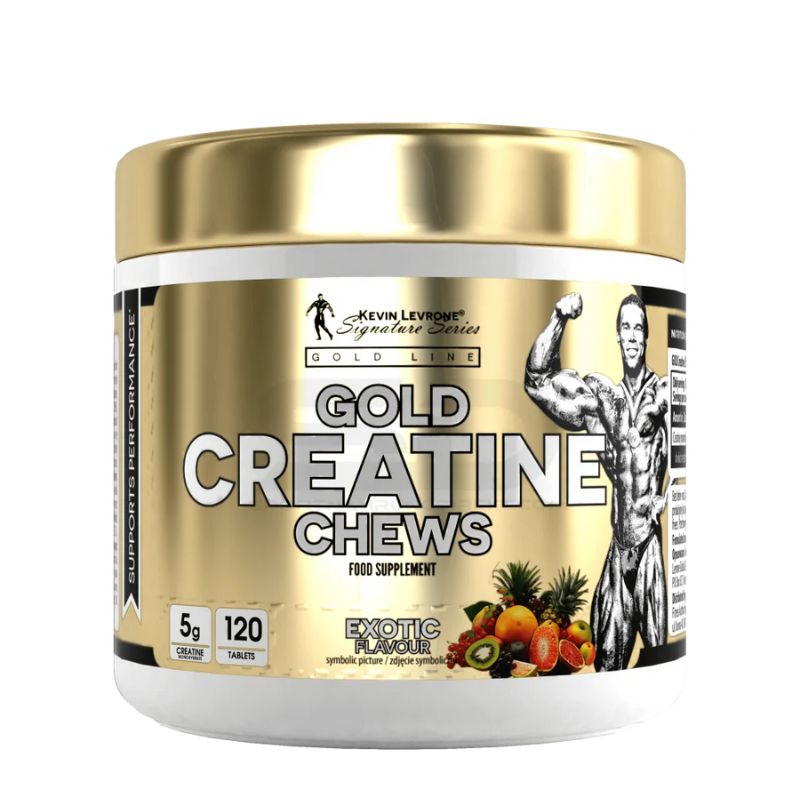 Kevin Levrone Gold Creatine Gummibärchen 120 Tablets Dragon Fruit