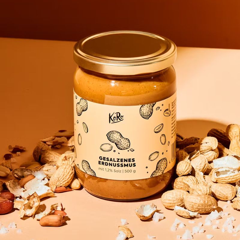 KoRo Erdnussmus Gesalzen 500g