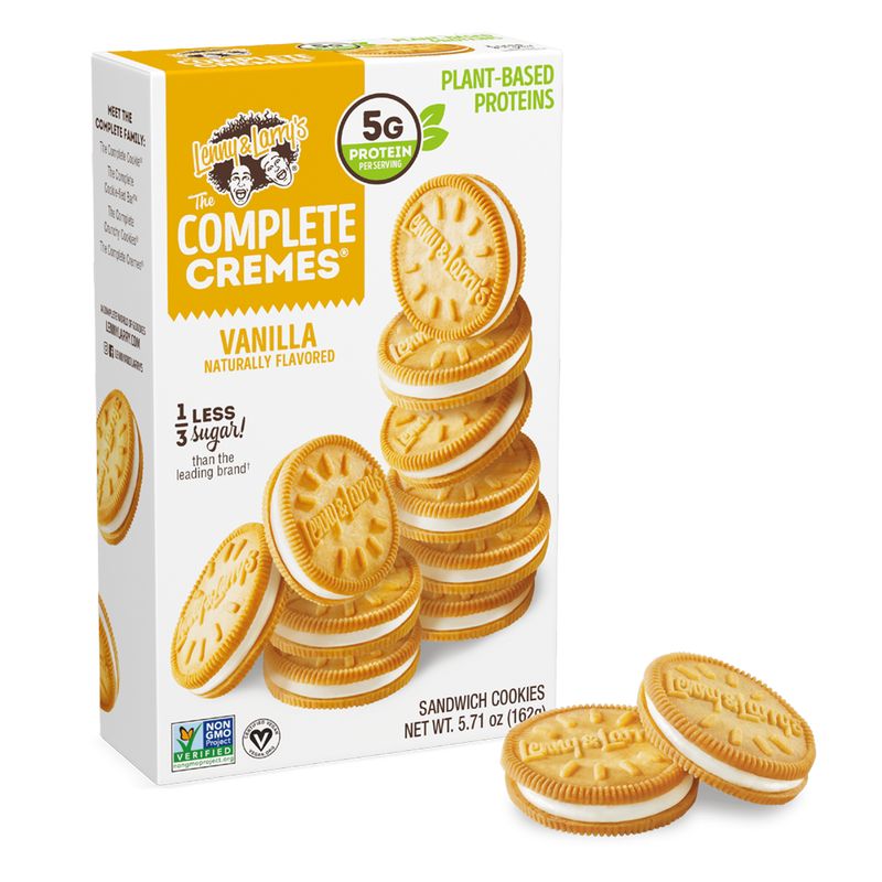 Lenny&Larrys The Complete Cremes 12 Cookies Vanilla
