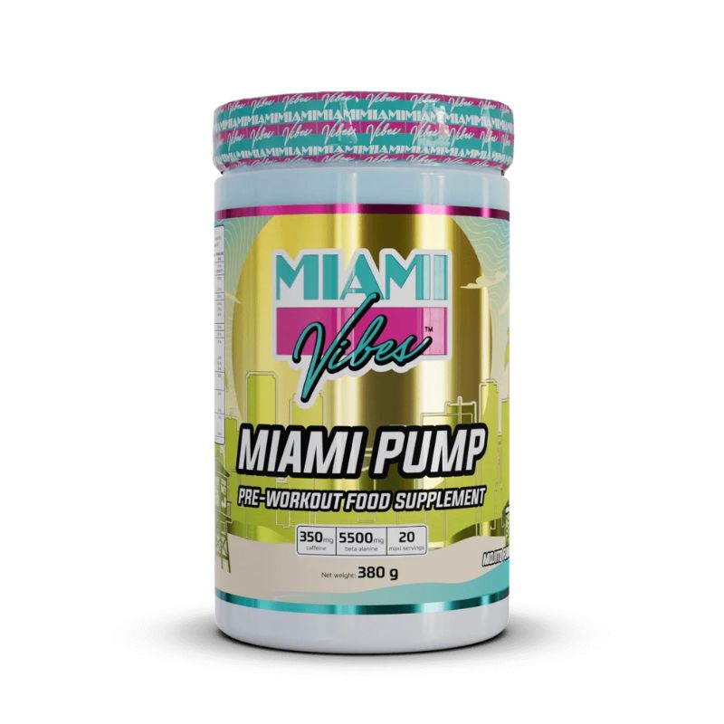 Miami Vibes® Miami Pump Pre-Workout Booster Cola
