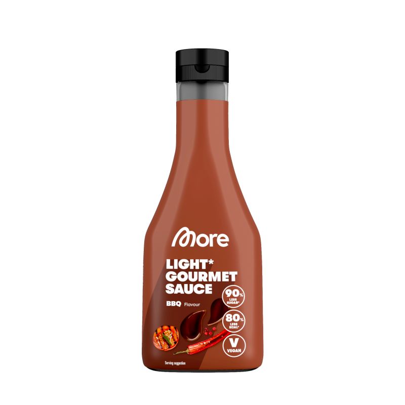 More Nutrition Light Gourmet Sauce, 285ml BBQ
