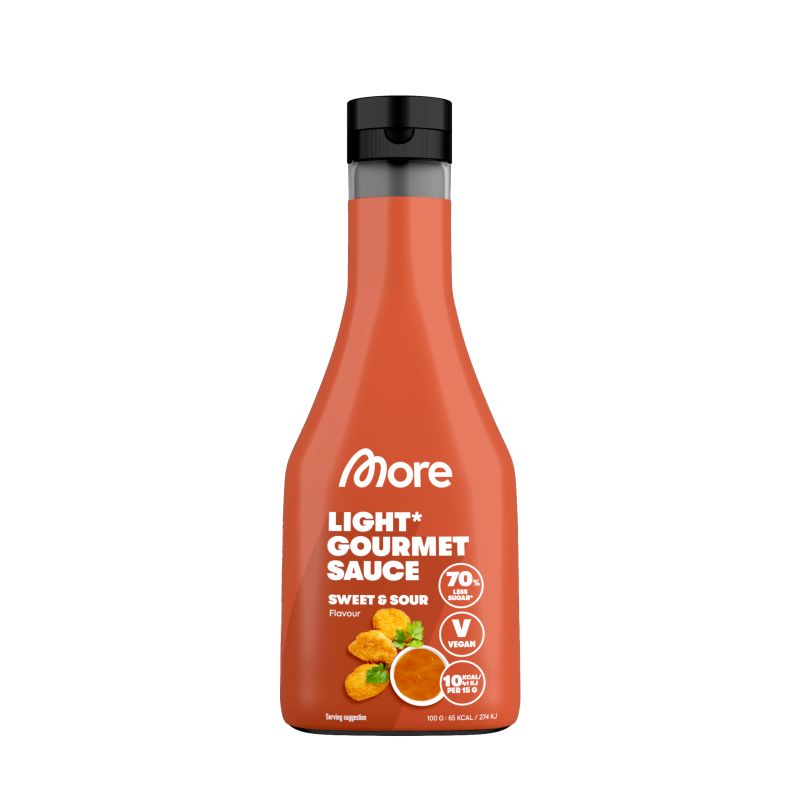 More Nutrition Light Gourmet Sauce, 285ml Sweet and Sour