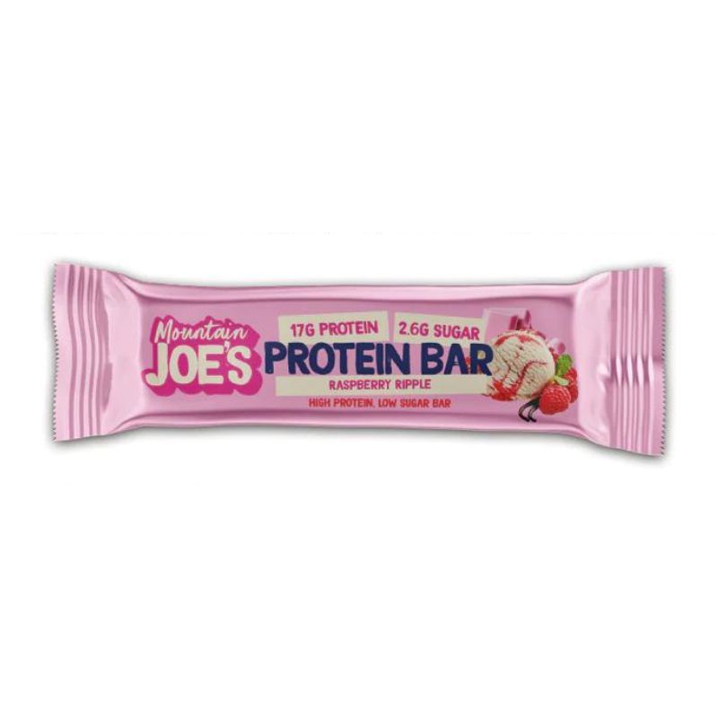 Mountain Joe's Protein Bar 55g 55g Raspberry Ripple