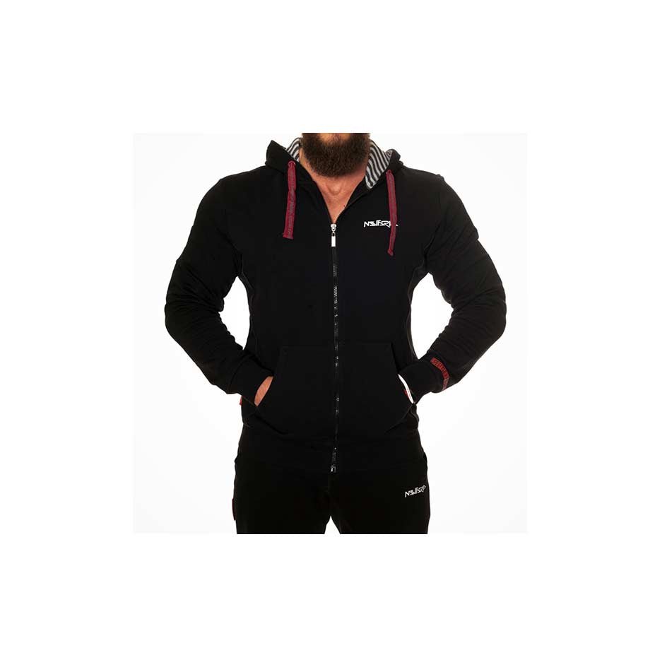 Mutaria Zip Hoodie Black