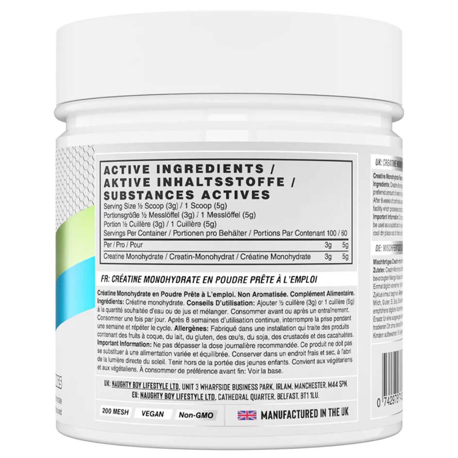 Naughty Boy Creatine 150g (MHD-Ausverkauf)