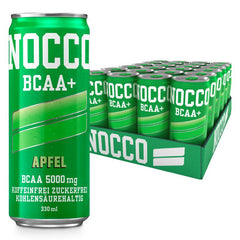 Nocco BCAA Drink 24 x 330ml Dose Apfel (Koffeinfrei) – Bild 26