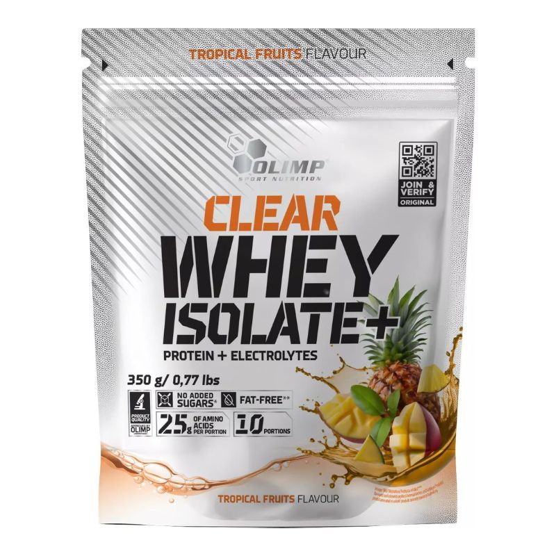 Olimp Clear Whey Isolate+ 350 g Tropical Fruits