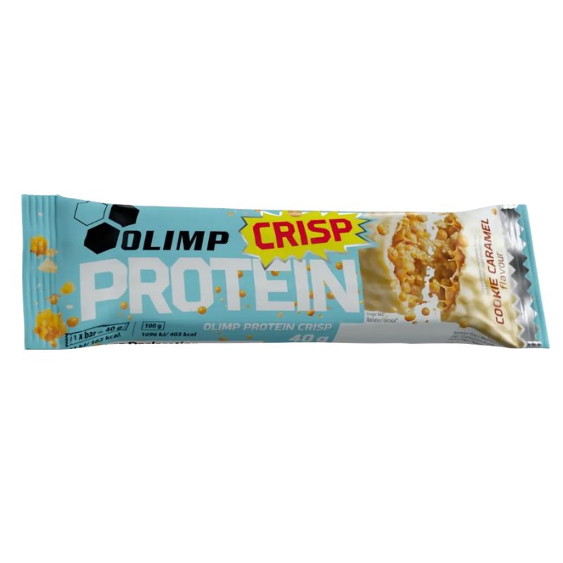 Olimp Protein Crisp Bar, 40g 1 x 40g Riegel Cookie Caramel