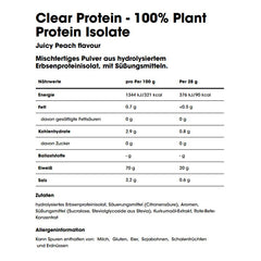 Optimum Nutrition Clear Protein 100% Plant Protein Isolate 280g (MHD-Ausverkauf) – Bild 2