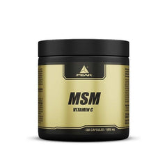 Peak MSM Vitamin C 120 caps – Bild 1