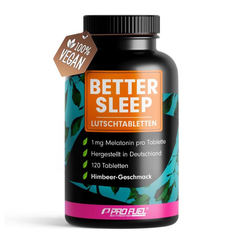 Profuel Better Sleep Melatonin 120 Lutschtabletten Himbeere