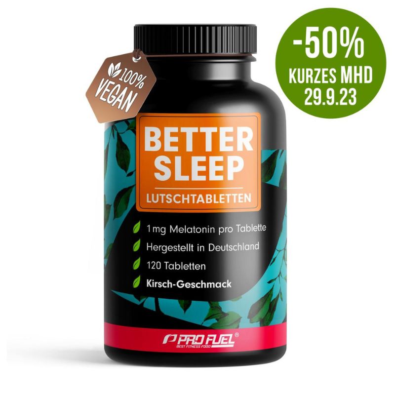 Profuel Better Sleep Melatonin 120 Lutschtabletten Kirsch