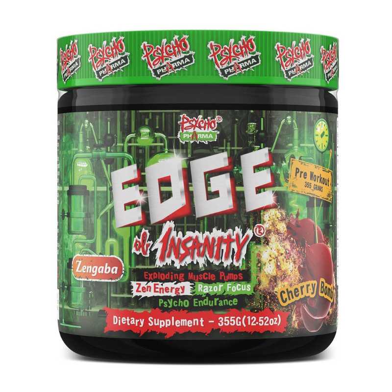 Psycho Pharma Edge of Insanity Pre-Workout, 350g