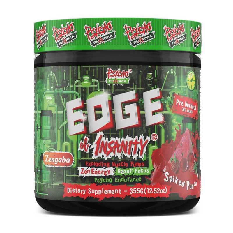 Psycho Pharma Edge of Insanity Pre-Workout, 350g