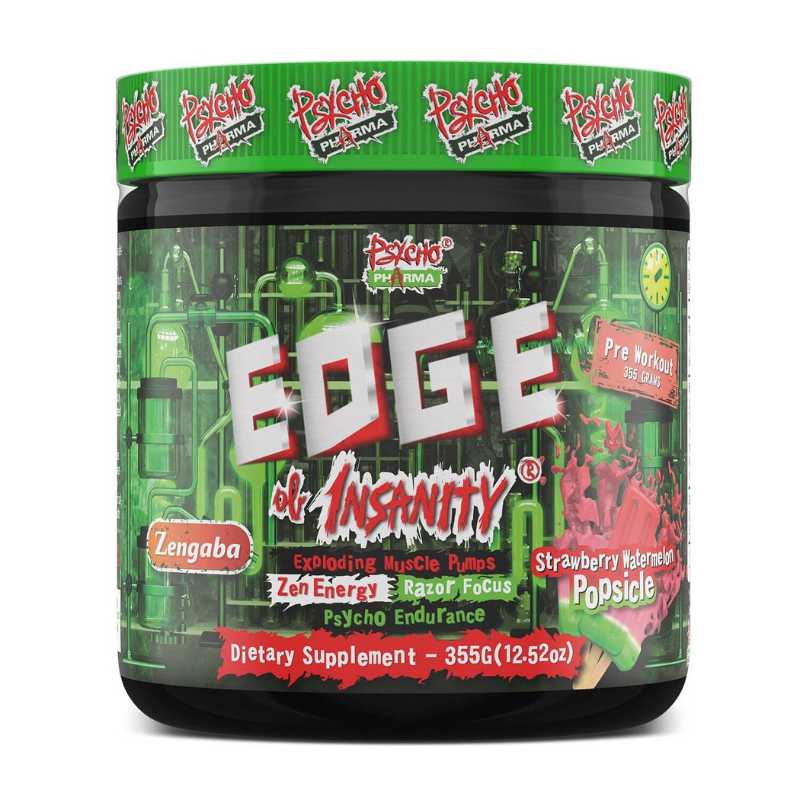 Psycho Pharma Edge of Insanity Pre-Workout, 350g