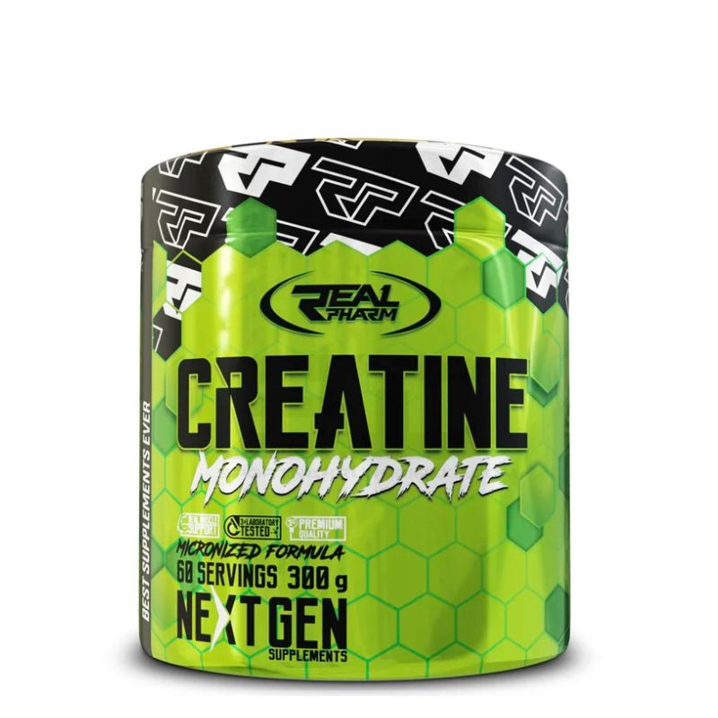 Real Pharm® Creatine Monohydrate - 300g Orange